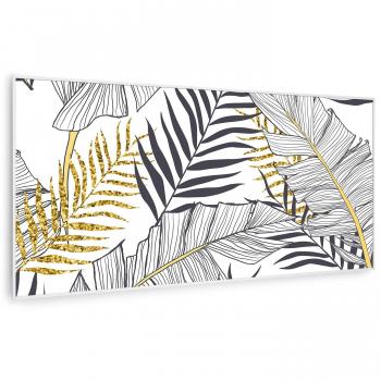 Wonderwall Air Art Smart de Klarstein : Radiateur infrarouge 700 W, 120×60 cm, Feuille blanche