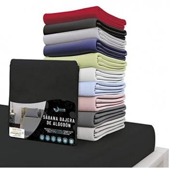 Nero Dreamzie Lenzuolo 135x190cm – Cotone 100% Jersey con Angoli