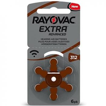 Piles Rayovac Extra 312