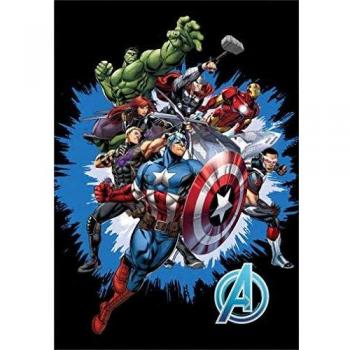 AYMAX Couverture Plaid Polaire Avengers 140x100cm