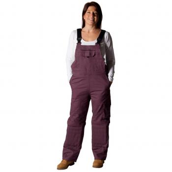 Rosie's 16‑inch Purple Work Overalls for Women