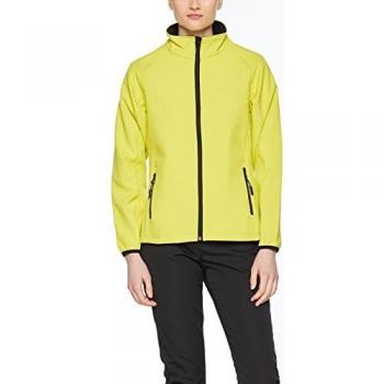 Jacke für Damen Softshell Result Gelb