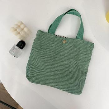 Bolsos de Almuerzo Fiambrera Pana Sencilla