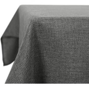 Deconovo Waterproof Faux Linen Tablecloth Wipe Clean Tablecloth