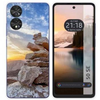 Cover de Silicona para TCL 50 SE Estampado Sunset