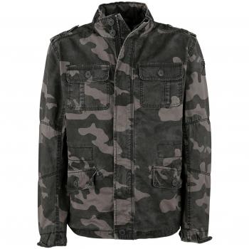 Large Dark Camo Combat Shirt – Brandit Britannia Edition