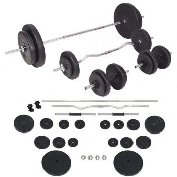 VidaXL Versatile 198.4 lb Weightlifting Equipment
