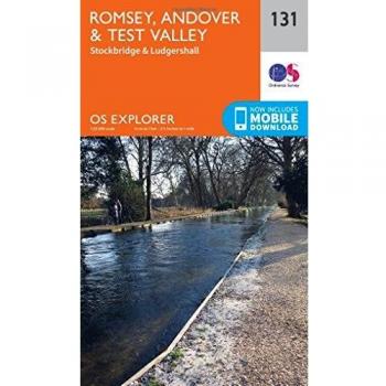 Romsey, Andover and Test Valley (Map) OS Explorer Map
