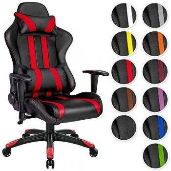 Silla de oficina Racing Premium con mecanismo basculante