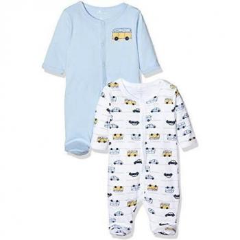 NAME IT Pijama Bebé Multicolor, 13173261, Cashmere Blue