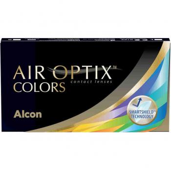 Lenti mensili Air Optix Colors, Colore Grigio Sterlina, 2 lenti (+3.75 diottrie)