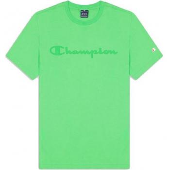 Camiseta Verde de Manga Corta Champion Premium