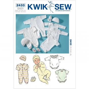 Medium Lace‑Trimmed Knit Cap – KWIK‑SEW K2433