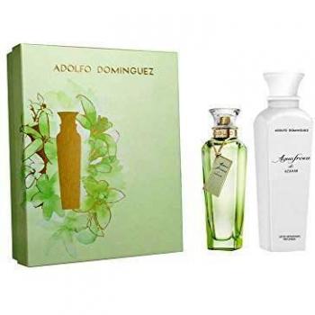 Adolfo Dominguez Agua Fresca Azahar Eau de Toilette Spray 120 ml Set 2 Pieces