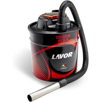 Lavor Ashley 412 Aspirazione Cenere 18 l 1000 W – Filtro HEPA, Serbatoio in Acciaio