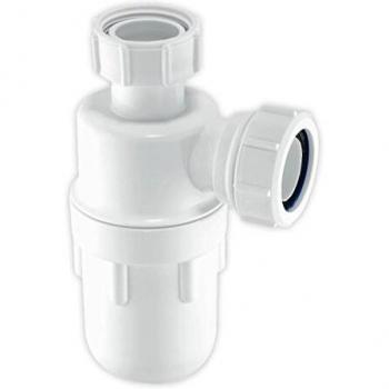 McAlpine C10 Bottle Trap 1.25 inch, White