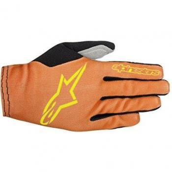 Alpinestars Aero 2 Guanti da Uomo XL in Arancione/ Giallo Acido