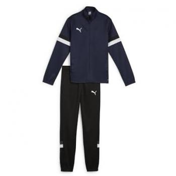 Puma Teamrise 13-14 Year Olds Blue Track Outfit