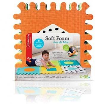 Tapis d'éveil 6 dalles en mousse
