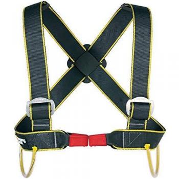 Singing Rock Aladin Chest Harness Black and Red
