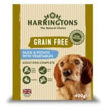 Harringtons Grain-Free Wet Duck & Potato Dog Food 400g