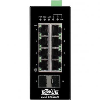 Switch Gigabit NGIM08C2 Tripp Lite Negro Gestionado