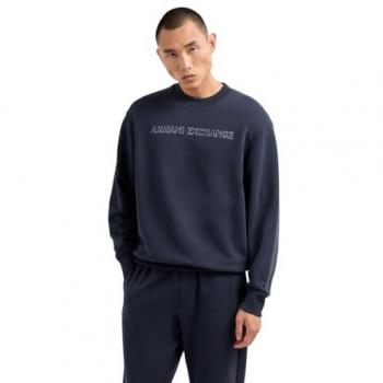 Felpa Armani Exchange 6DZMBA ZJADZ Blu Navy L