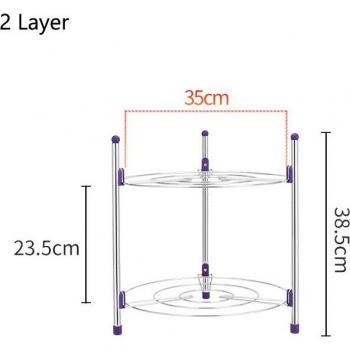 Pan & Pot Multi‑Tier Rack