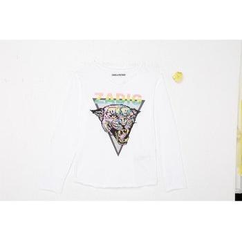 Camiseta Kids Zadig & Voltaire Manga Comprida X15358-10B