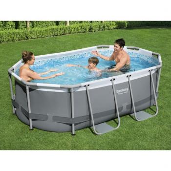 Bestway Ovale 305×200 cm, piscine hors sol en acier