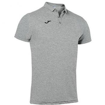 Polo Joma, Hombre, Gris Melange, Manga Corta