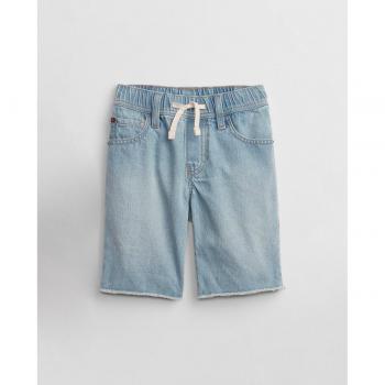 Shorts de denim para niño con cordón en la cintura Gap