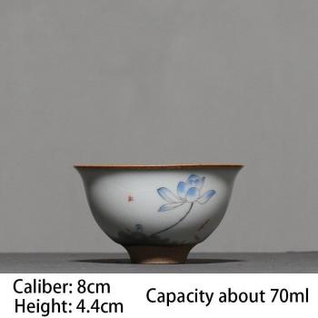 Chinese Ru Kiln Teacup Set