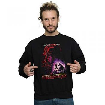 Sudadera para hombre con estampado de Star Wars El Regreso del Jedi en español