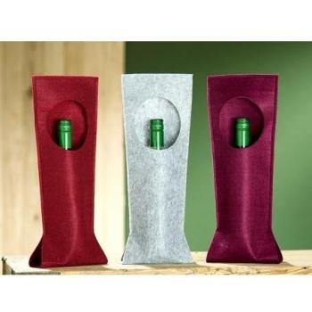 Lila Glamour Fieltro con Bolsillos 9pcs