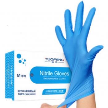 Guantes Nitrilo Salón y Cocina 100 Pares