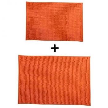 Alfombra de Baño Dual Naranja MSV 40x60/60x90