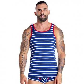 Sportliches JOR Tank Top in Blau, Größe Klein – J&Or