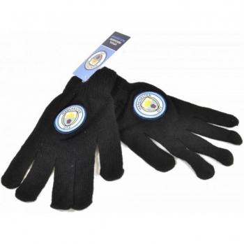 Gants de Football Tricotés Officiels Manchester City FC