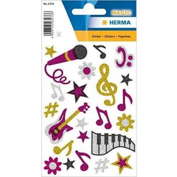 HERMA 3276 set de 22 piezas de pegatinas musicales