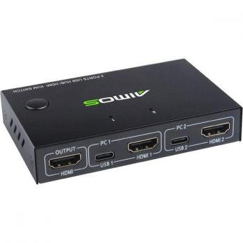 4K HDMI KVM Schalter für Drucker und PCs