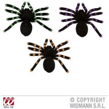 Magni Deko Spinne 24 cm – 3‑farbiges Halloween‑Zubehör