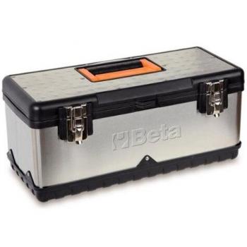 Cestello portautensili Beta CP17L in acciaio inox, 575x245x265mm-Valigetta cestello porta utensili attezzi CP17L-CAIXA VAZIA DE ALUMÍNIO