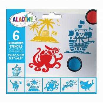 6 Pochoirs pour enfants