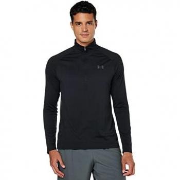 Under Armour Tech 2.0 Half-Zip Long Sleeve Men Black S
