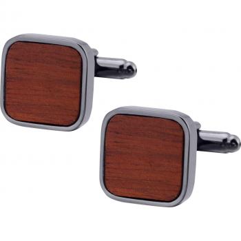 Wooden French Cufflinks for Men