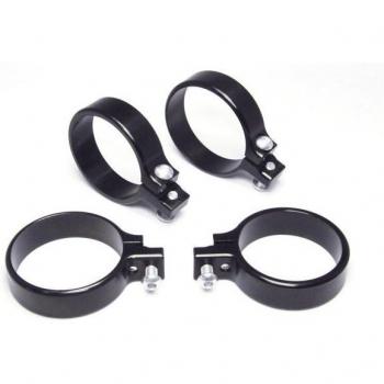 Supports de phare moto LSL 35mm, noir