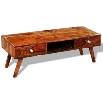 VidaXL Massivholz-Fernsehsideboard Palisander – 40 cm