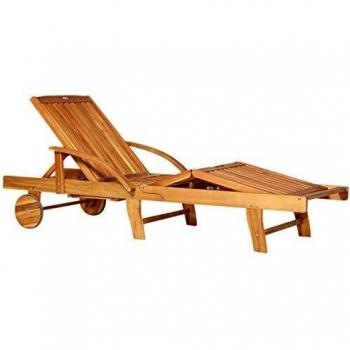 Outsunny Garden Sun Lounger Chair
