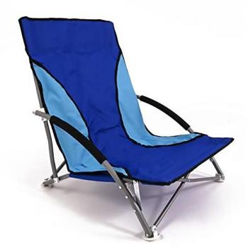 Beachside Low-Cushion Folding Garden Chair